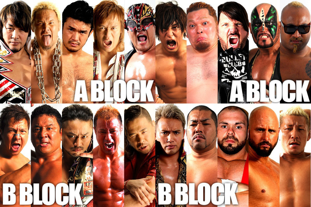 NJPW G1 Climax Blocks