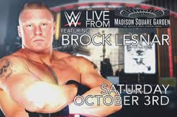 Brock Lesnar MSG